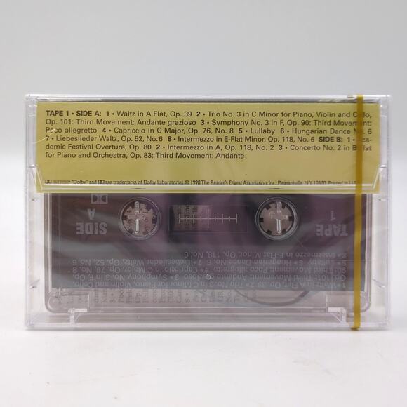 Readers Digest Classical Music Cassette Lot Debussy Brahms Johann Strauss Jr - Picture 3 of 5